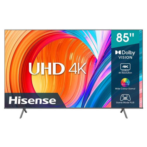 Pantalla 85P  Hisense 4k UHD Smart TV Negro 85A7H