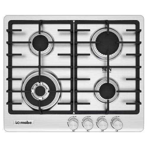 Parrilla de gas empotrable IO Mabe plata io64ti0