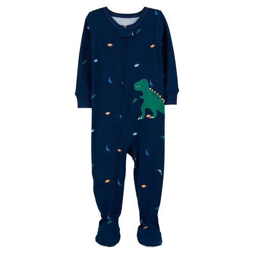 Mameluco De Dinosaurio Para Niño Carters Azul Marino 1P357410