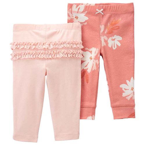 Set De 2 Pantalones Para Niña Carters Multicolor 1P569410