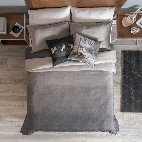 Funda De Duvet MAT-QS Vianney Londres Gris 86817