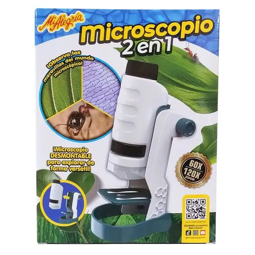 Microscopio 2 en 1 mi alegría 2222