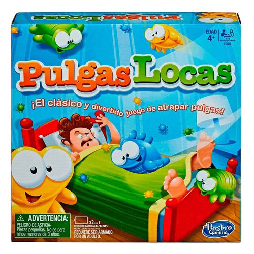 Juego de mesa Hasbro pulgas locas e0884