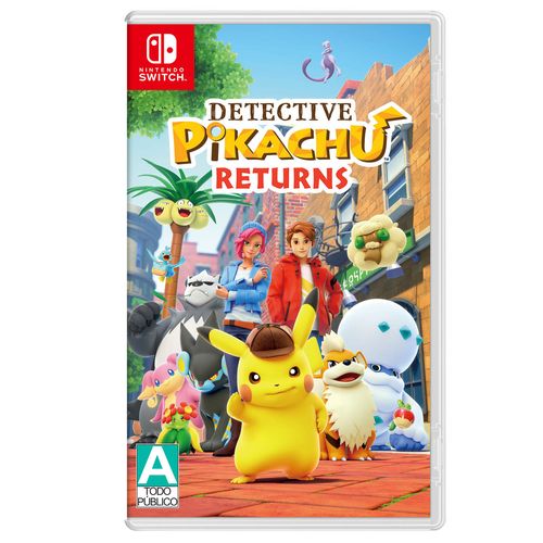 Videojuego Nintendo Switch Detective Pikachu Multicolor Hmc-P-Avhma