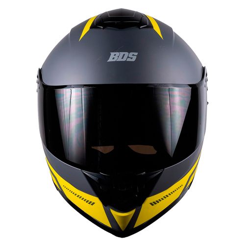 Casco abatible BDS m gris bz-yellow