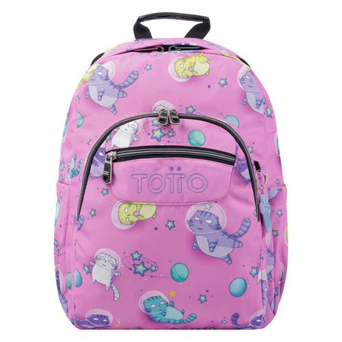 Mochila Backpack Totto Acuarela Rosa MA04ECO001-2310