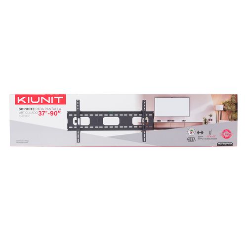 Soporte de pared fijo Kiunit negro knt-3790-60k