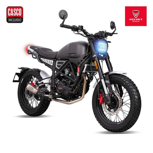 Motocicleta Veloci Negro Dark Thunder 250 CC 2024