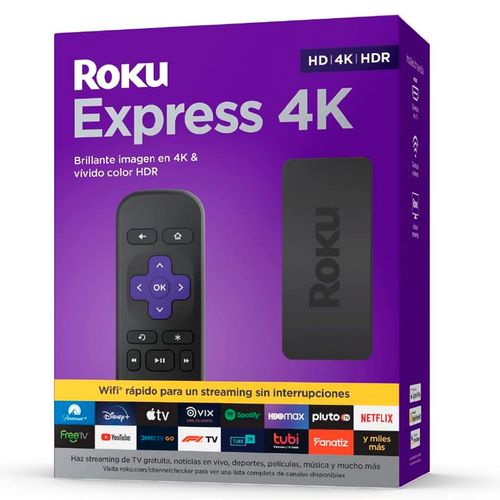 Streaming Roku Express 4K Negro 3940