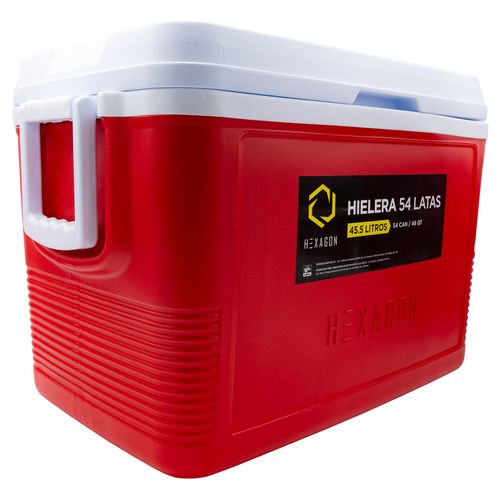 Hielera Hexagon Rojo 0467-RJO