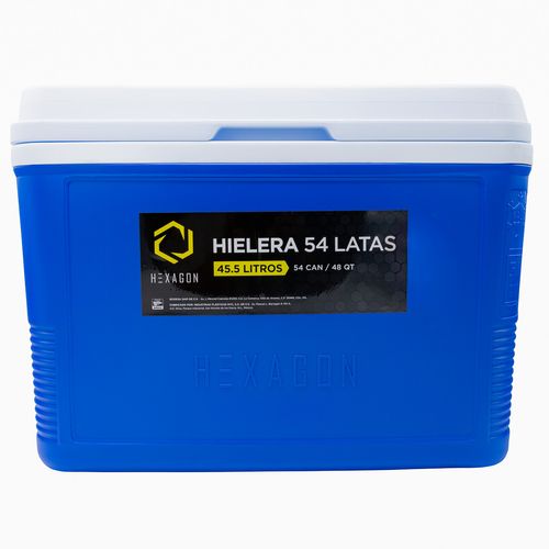 Hielera Hexagon Azul 0467-AZU