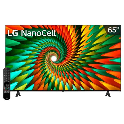 Pantalla 65P LG 4K Nanocell Negro 65NANO77SRA