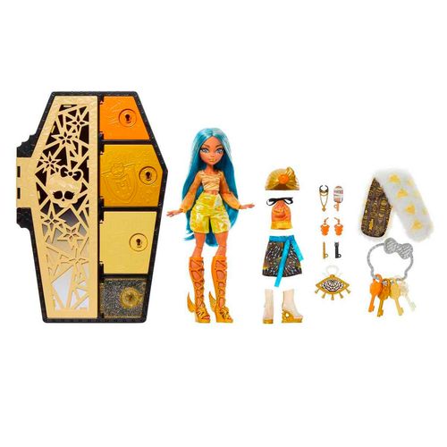 Muñeca Skulltimates Destellos de Horror Cleo Monster High Multicolor HNF76