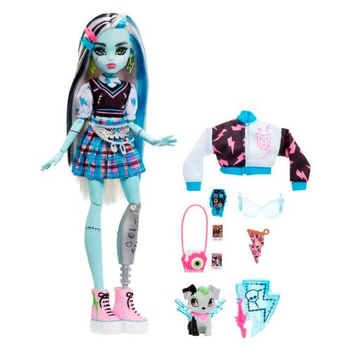 Muñeca Frankie Moda Monster High Multicolor HHK53