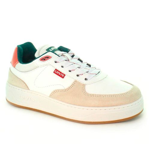 Tenis urbano Levi's blanco para dama L1223381