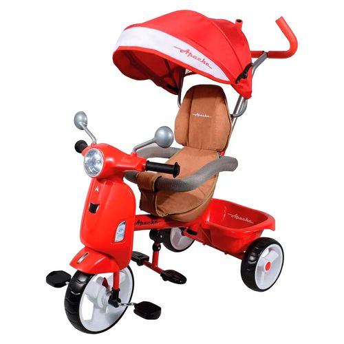 Triciclo Apache Moto Stroller Trike Rojo LC-STMT-A