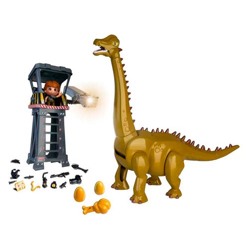 Figura Pinypon Action Diplodocus y Torre de Vigilancia 3911