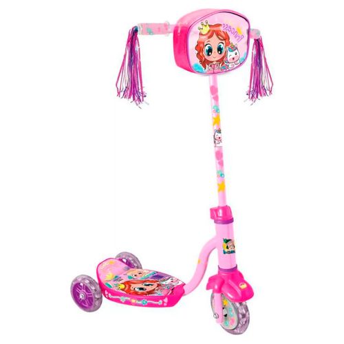 Scooter para niña Princesas multicolor 5810