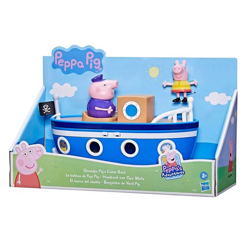 Set Para Niños Peppa Pig El Barco Del Abuelo Multicolor F3631