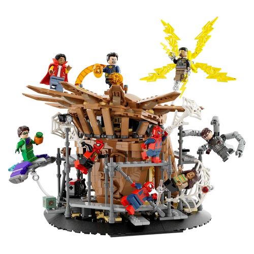 Armables para niños Lego batalla final de spider-man 76261