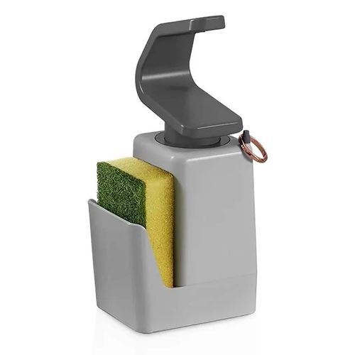 Dispensador de jabón Metaltex gris 297532