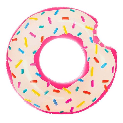 Salvavidas inflable Infantil Intex dona de fresas multicolor 56265np