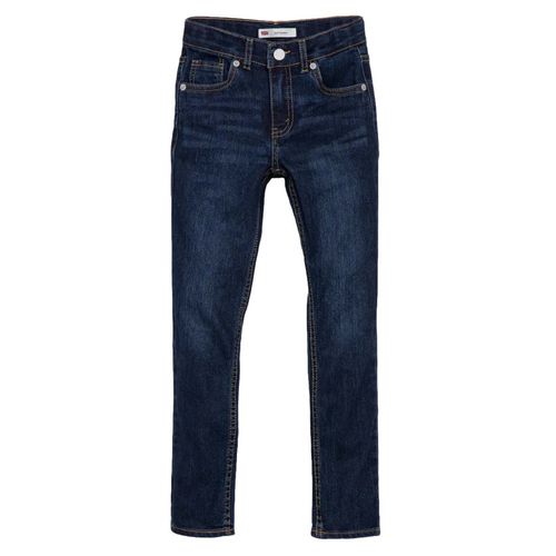 Pantalón De Mezclilla Para Niño Levis Skinny Fit Azul Oscuro 37250-0059