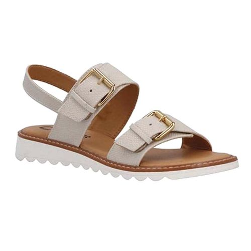 Sandalia casual Nomadas blanco para dama 37029