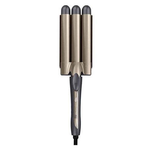 Tenazas triple para cabello Conair gris s9