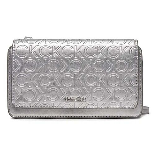 Bolsa Casual Para Dama Calvin Klein Silver Emb/Deb K60K611384-PE6