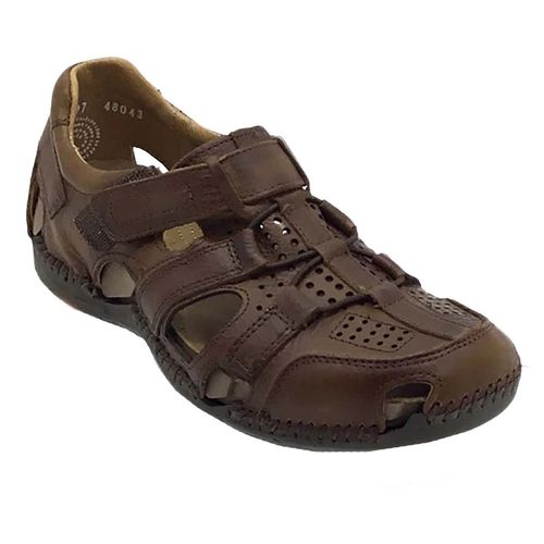 Sandalia Casual Para Caballero Lobo Solo Camel 6597