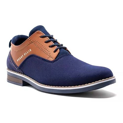 Zapato Casual Para Caballero Perry Ellis Marino 7256