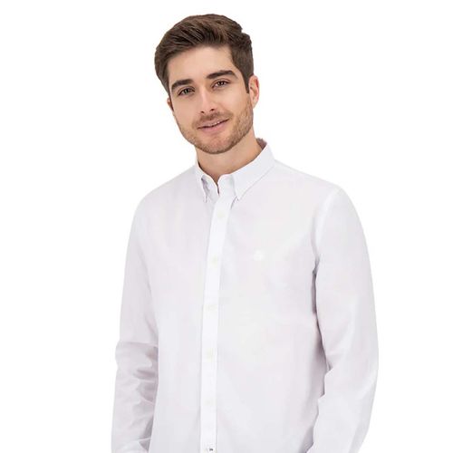 Camisa Casual Para Caballero Nautica Blanco NJC-M-BA23-06