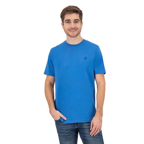 Playera Para Caballero Nautica Azul NJC-M-BA23-01