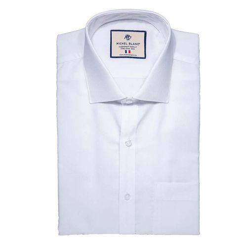 Camisa De Vestir Para Caballero Michel Blanc Blanco 1028