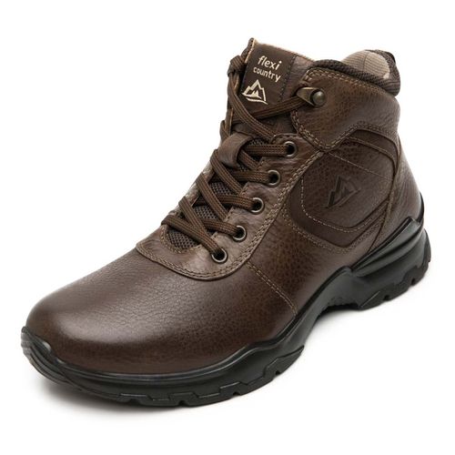 Bota Casual Para Caballero Sheldon Flexi Café 77817