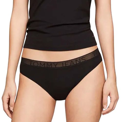 Bikini Para Dama Tommy Hilfiger Negro UW0UW04712-0R7