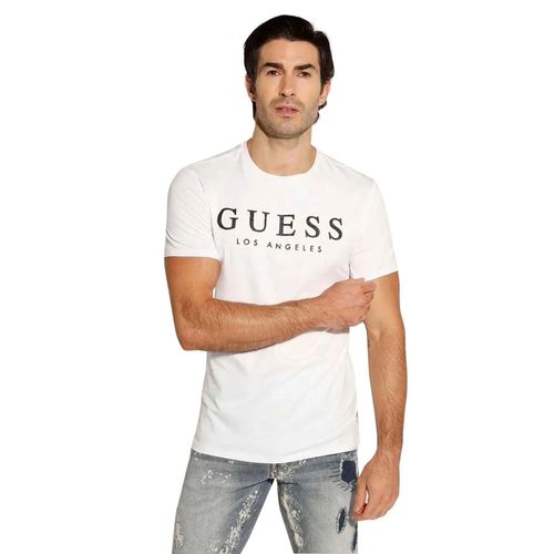 Playera Para Caballero Guess Blanco M93I55J1300-TWH