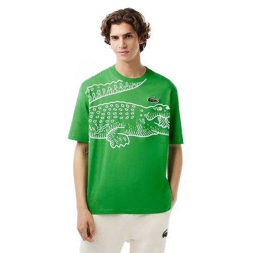 Playera Para Caballero Lacoste Verde TH5511