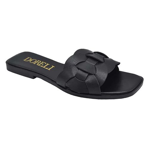 Sandalia de piso Doreli negro para dama 107