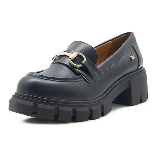 Mocasín Para Dama Salamandra Negro 242-3645-A