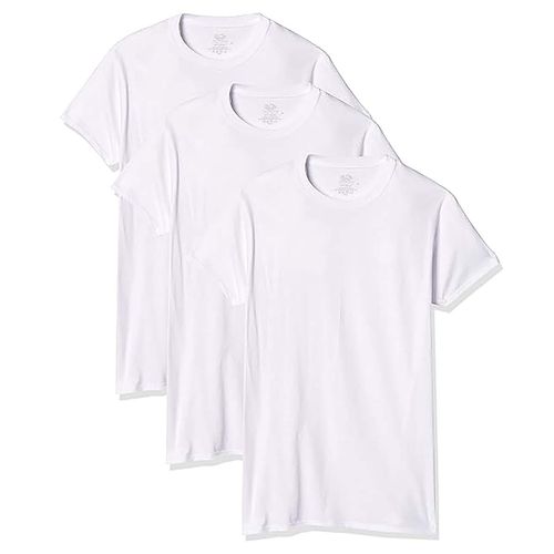 Playera Interior Para Caballero Fruit Of The Loom Blanco JC2727M