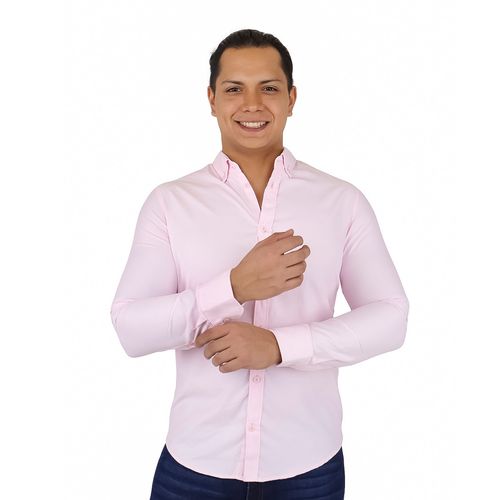 Camisa De Vestir Para Caballero Authentic Lyon Rosa 213266-600