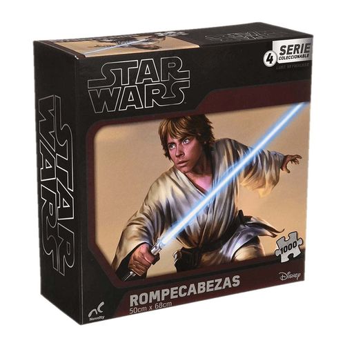 Rompecabezas De Star Wars Novelty Negro JCA-2477