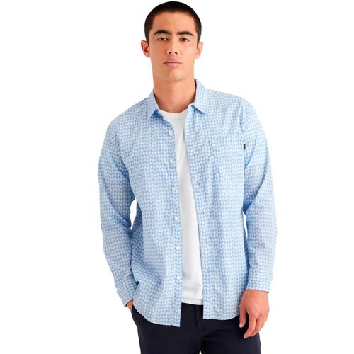 Camisa Casual Para Caballero Dockers Azul 52669-0409