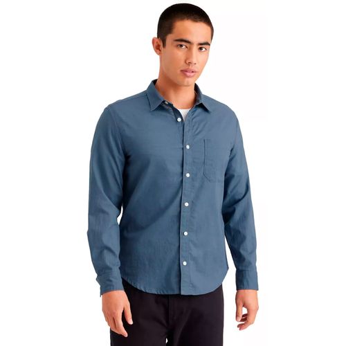 Camisa Casual Para Caballero Dockers Azul A4253-0047