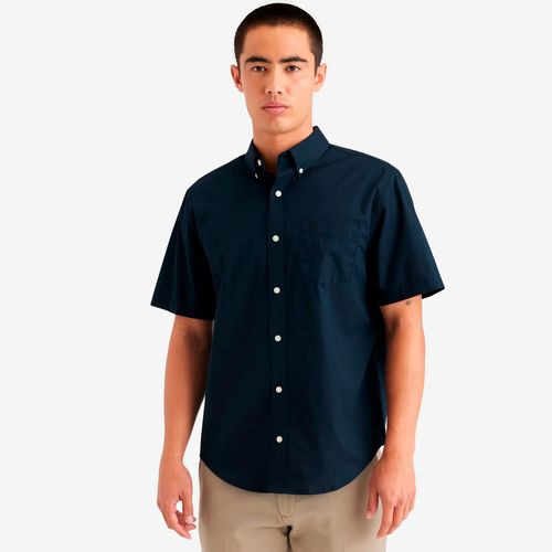 Camisa Casual Para Caballero Dockers Azul A6933-0008