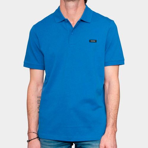 Playera Tipo Polo Para Caballero Calvin Klein Azul K10K111196-C41