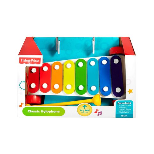 Xilófono de juguete Fisher Price multicolor cmy09