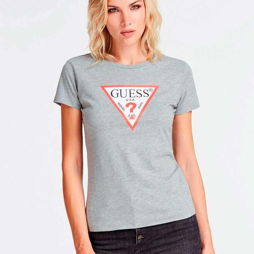 Playera Para Dama Guess Gris W94I29K19U1-SHG